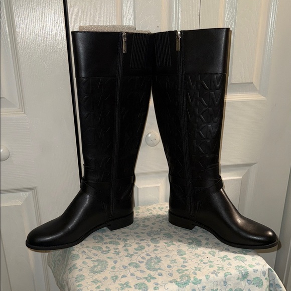 Michael Kors Black Over the Knee Boots - Picture 4 of 7